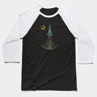 Spaceships blueprint Baseball T-Shirt